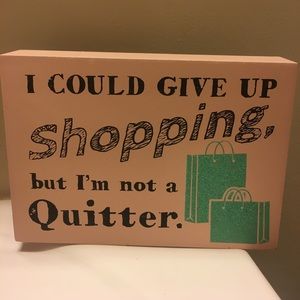 Shopping decorative wall art